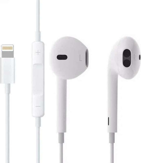 Jellico IP-301 Earbuds Handsfree with Lightning Connector White