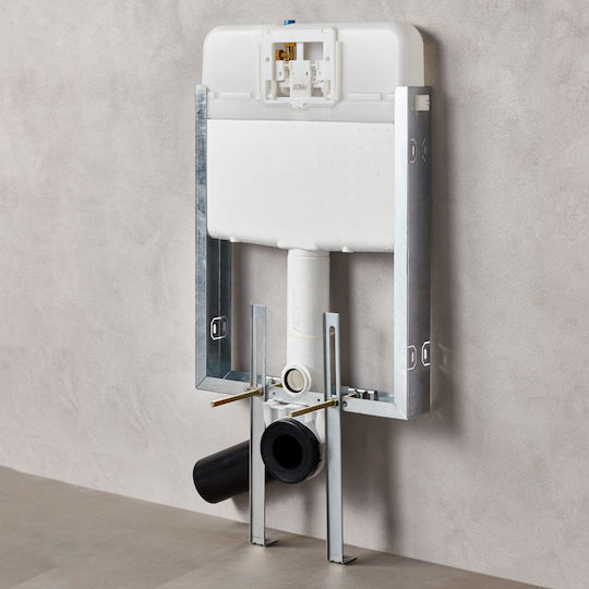 Siamp Verso 80TD Built-in Plastic Low Pressure Rectangular Toilet Flush Tank