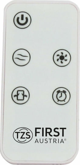 First Austria Ventilator Turm 60W mit Fernbedienung Weiß