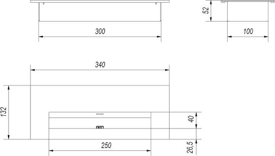 Kratki Burner for BioethaNol Fireplace