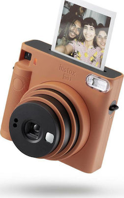 Fujifilm Instant Φωτογραφική Μηχανή Instax Square SQ 1 Terracotta Orange + Instax Square Film