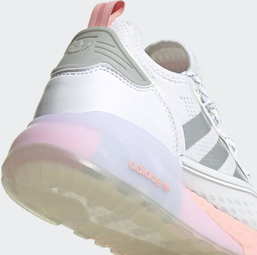 adidas ZX 2K Boost Adidași Pentru Femei Alb Cenușiu Transparent