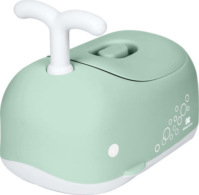 Kikka Boo Potty with Steering Wheel Whale with Lid Green