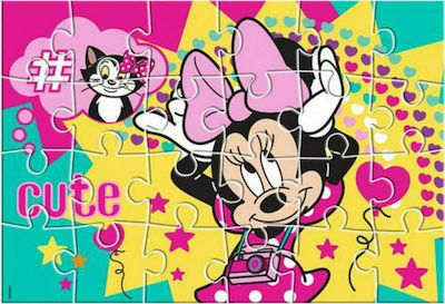 Kids Puzzle Minnie for 3++ Years 24pcs Luna