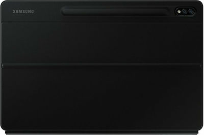 Samsung Flip Cover με Πληκτρολόγιο Μαύρο (Galaxy Tab S7+)