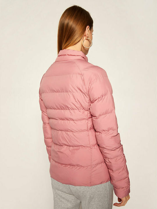 Puma WarmCell Women's Short Puffer Jacket for Winter with Hood Pink