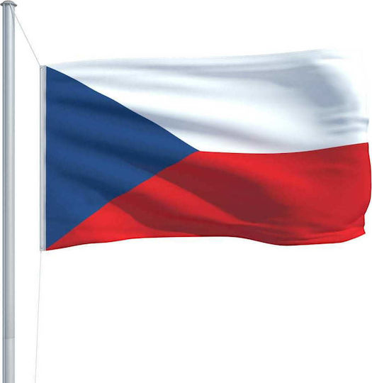 Steagul Cehiei Poliester cu Mâner lung 150x90cm