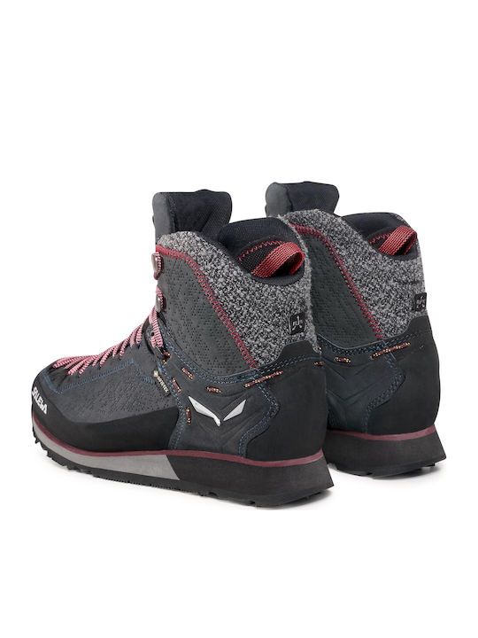 Salewa Mountain Trainer 2 GΤΧ Femei Bocanci de Drumeție Impermeabil cu Membrană Gore-Tex Gri