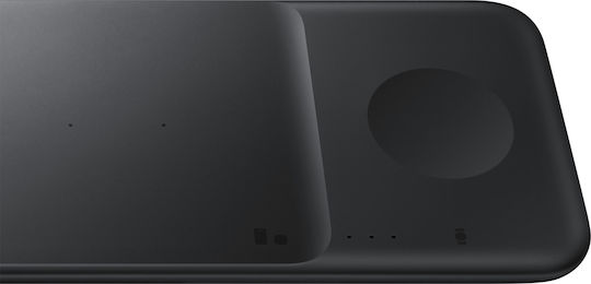 Samsung Wireless Charger (Qi Pad) 9W Blacks (Wireless Charger P6300 Trio Black)
