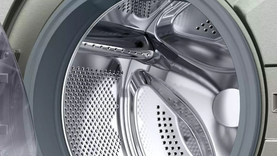 Bosch Πλυντήριο Ρούχων 8kg 1200 Στροφών Speed Perfect Inox WAN242SKPL
