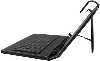 Esperanza EK127 Flip Cover Plastic with Keyboard English US Black (Universal 7") EK127