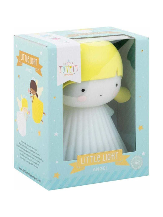 A Little Lovely Company Led Παιδικό Διακοσμητικό Φωτιστικό Angel Λευκό
