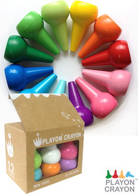 Studio Skinky Playon Crayon Set von Buntstiften mit 12 Farben 004915