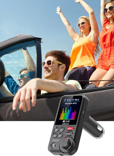 Akai Proffesional FM Car Transmitter FMT-93BT with AUX / MicroSD