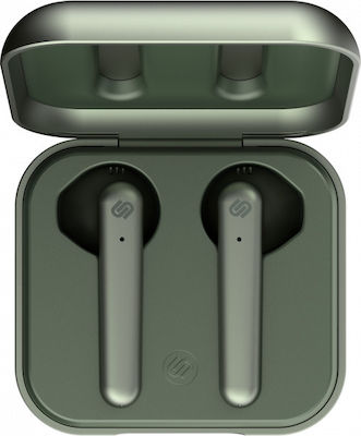 Urbanista Stockholm Plus In-ear Bluetooth Handsfree Căști cu Rezistență la Transpirație și Carcasă de Încărcare Olive Green