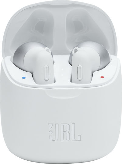 JBL Tune 225TWS Earbud Bluetooth Handsfree Earphones with Charging Case White
