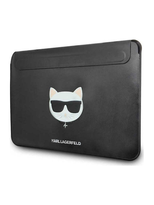 Karl Lagerfeld Husă Din Piele Choupette 13" În Culoare Neagră