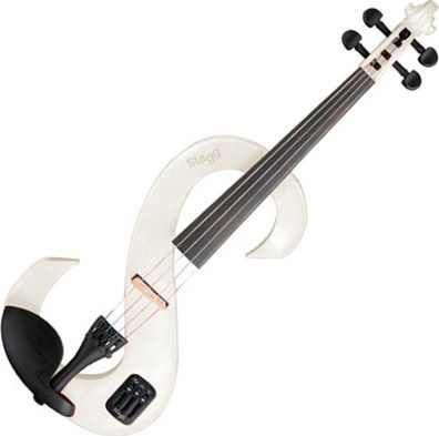 Stagg EVN Electric Violin 4/4 White