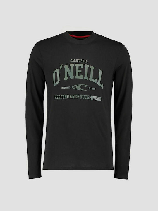 O'neill Uni Outdoor Herren Langarmshirt Schwarz