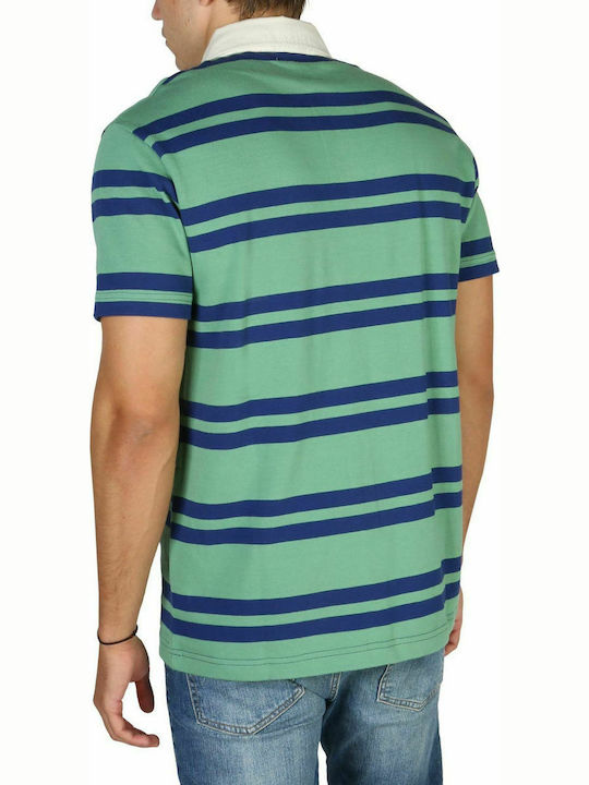 Hackett Bluza Bărbătească cu Mânecă Scurtă Polo Verde HM570732-634