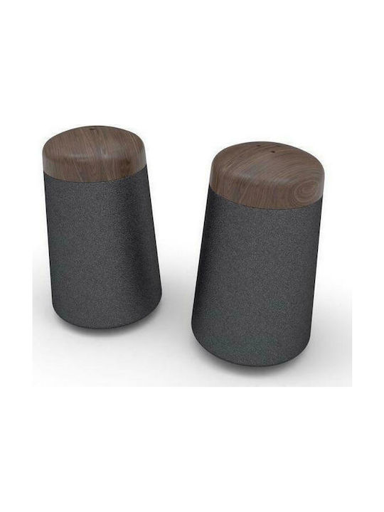 Skeppshult Salt and Pepper Set Cast Iron 2pcs