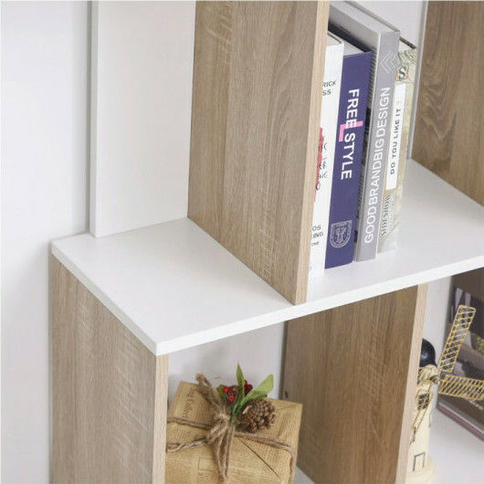 Beige Bookcase 100x30x124cm