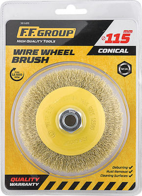 F.F. Group Angle Wheel Wire Brush 85mm Bell Μ14 10723