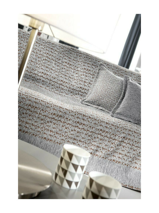 Guy Laroche Iconic Four-Seater Sofa Throw 180x350cm Grey