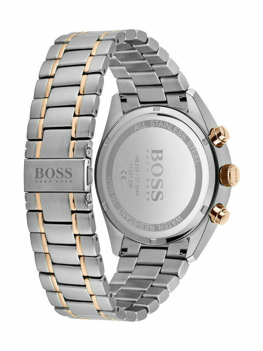 Boss Champion Ρολόι Μπαταρίας με Μεταλλικό Μπρασελέ Boss Champion Ρολόι Μπαταρίας με Μεταλλικό Μπρασελέ