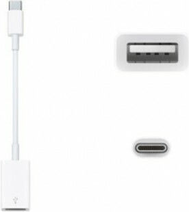 Apple MJ1M2 Converter USB-C male to USB-A female White 1pcs