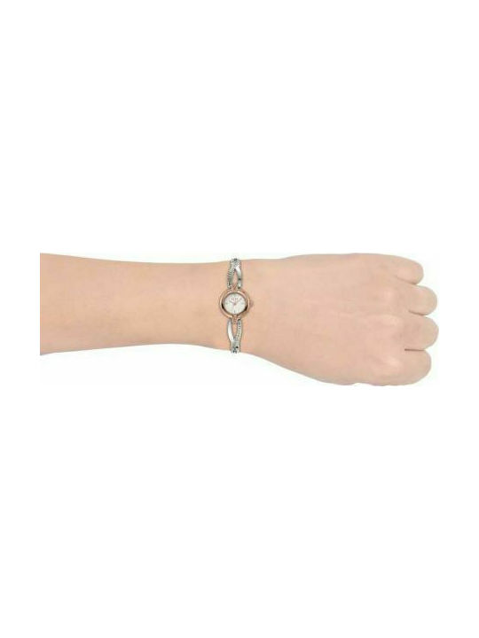 Elle Time & Jewelry Watch with Silver Metal Bracelet ELL21017