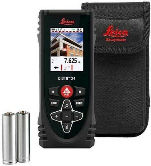 Leica Măsurătoare Cu Distanță Laser Disto X4 Bluetooth Cu Ecran De Măsurare 0.05m-150m