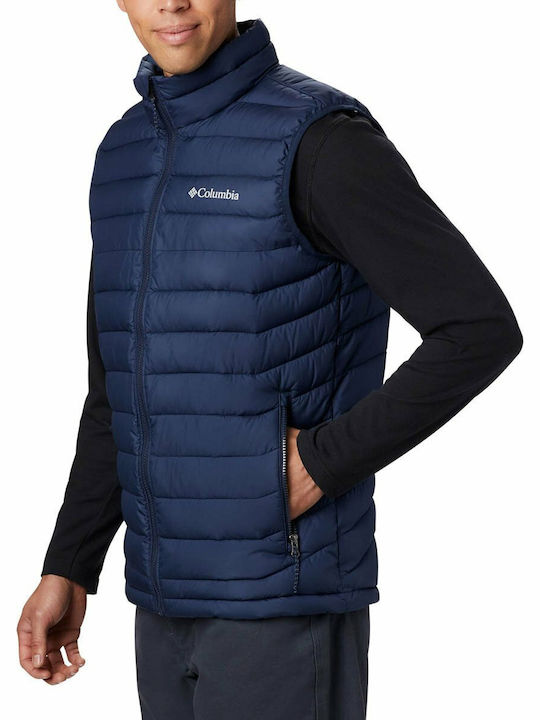Powder Lite Ärmellos Jacke Puffer Marineblau