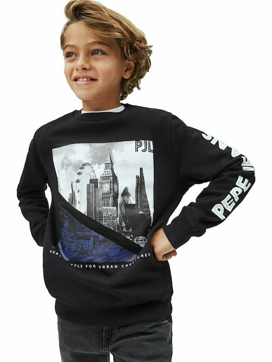 Pepe Jeans Kinder Sweatshirt Schwarz David