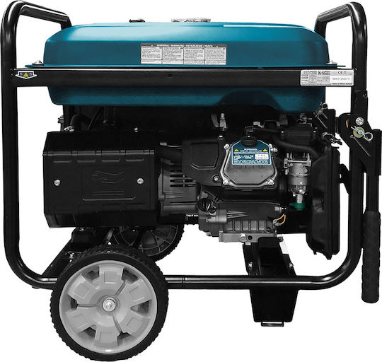 Könner & Söhnen 12-1E ATSR Generators Benzin mit Kickstart, Rädern und maximaler Leistung 12kVA