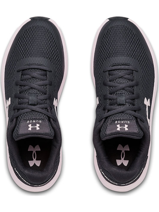 Under Armour Pantofi Sport pentru Copii Alergare Surge 2 Negre