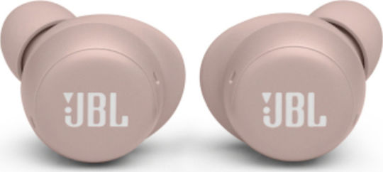 JBL Live Free NC+ In-ear Bluetooth Handsfree Ακουστικά με Αντοχή στον Ιδρώτα και Θήκη Φόρτισης Ροζ