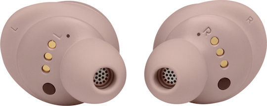 JBL Live Free NC+ In-ear Bluetooth Handsfree Ακουστικά με Αντοχή στον Ιδρώτα και Θήκη Φόρτισης Ροζ