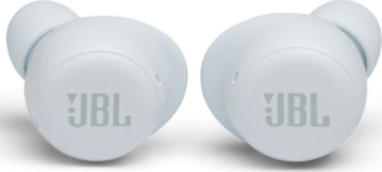 JBL Live Free NC+ In-ear Bluetooth Handsfree Ακουστικά με Αντοχή στον Ιδρώτα και Θήκη Φόρτισης Λευκά