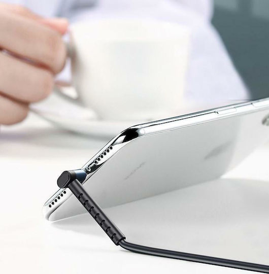 Remax Angle (90°) USB 2.0 to micro USB Cable Πολύχρωμο 1m (40024)