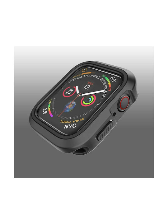 TPU Case Black (Apple Watch 42mm/44mm) Силиконов Калъф в Черен цвят за Apple Watch 42mm - Apple Watch 42 мм
