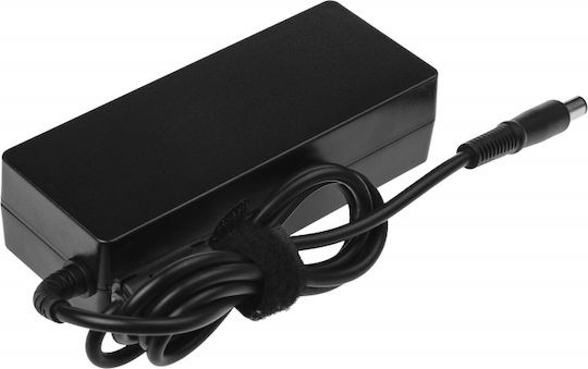 Green Cell Laptop Charger 90W 19.5V 4.62A for Dell with Detachable Power Cord