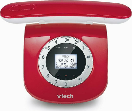 Vtech LS1750 Cordless Phone with Speaker Red