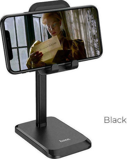 Hoco PH27 Stable Desk Stand for Mobile Phone in Black Colour