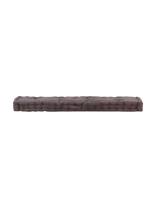 vidaXL Pallet Bench Cushion Charcoal 120x40cm. 48675