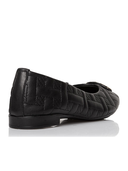 Sante Pantofi balerini pentru femei in Negru Culori