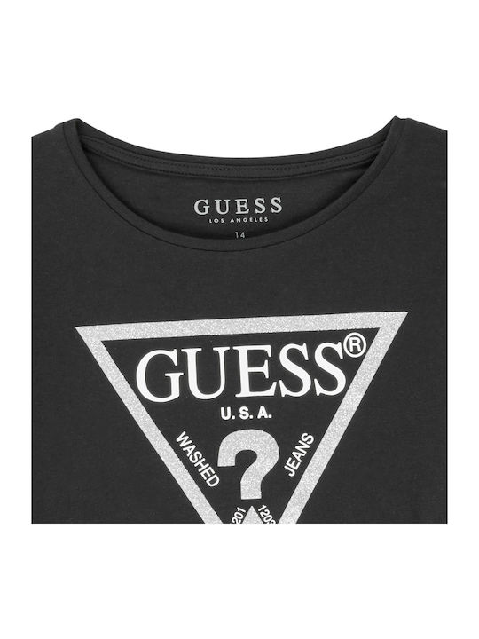 Guess Kids Blouse Long Sleeve Black