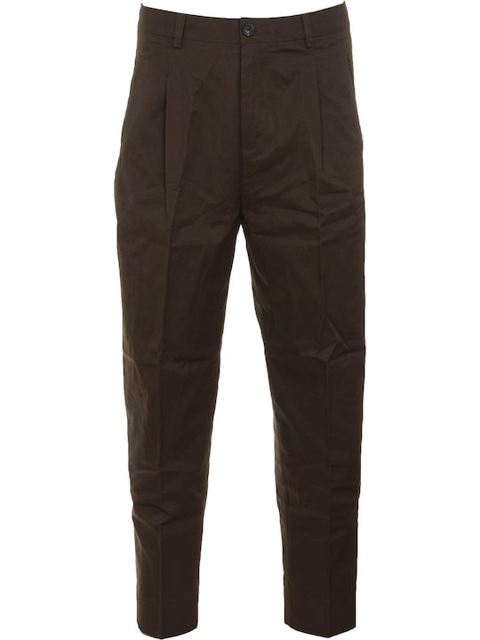 Hose Chino in Entspannter Passform Braun