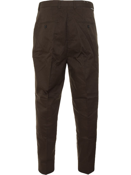 Hose Chino in Entspannter Passform Braun