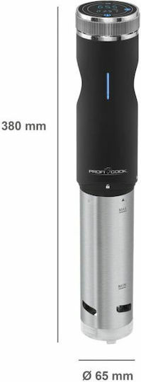 Profi Cook PC-SV 1126 Sous Vide Maschine Offener Typ 0.8kW 14x12x46cm